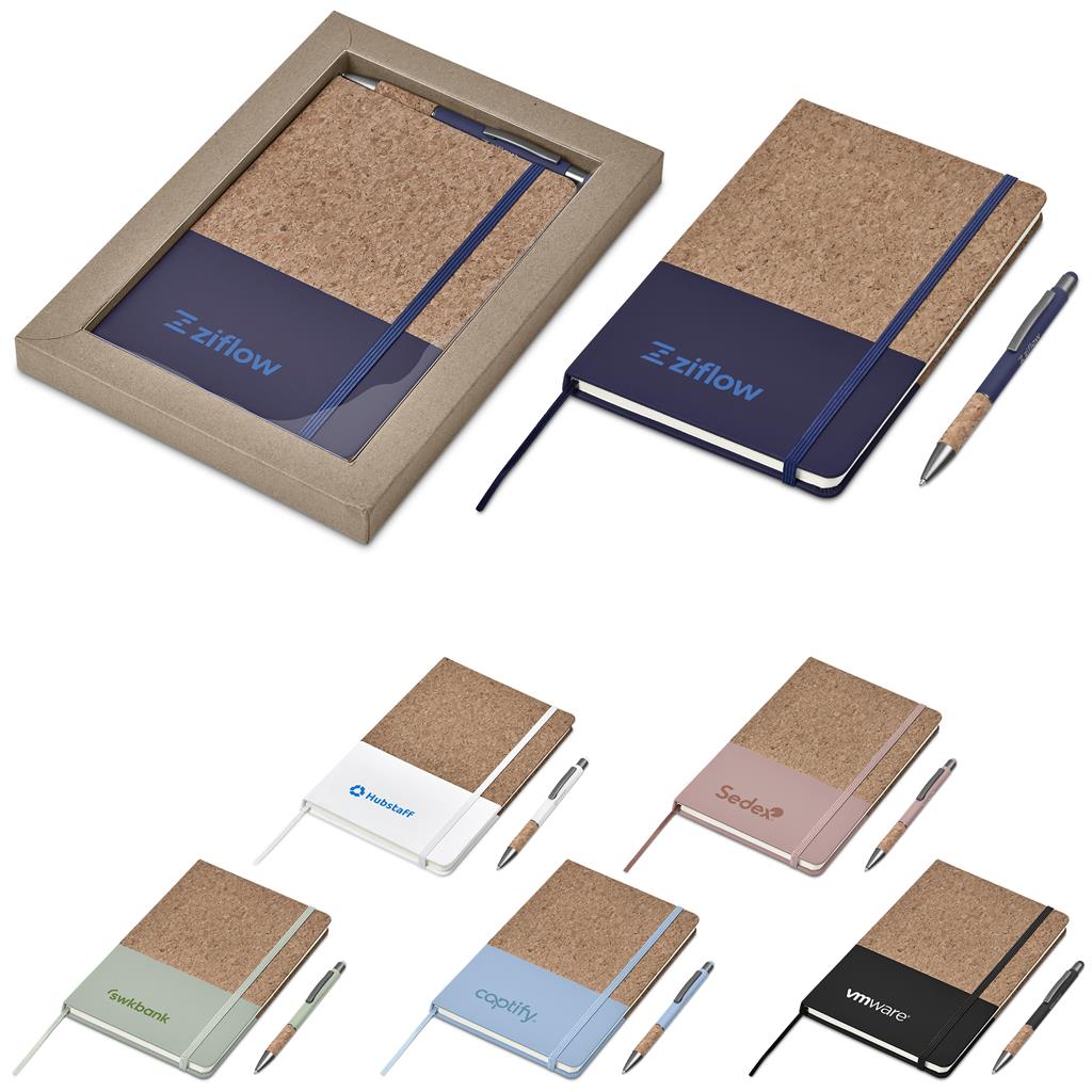 Okiyo Youkoso Notebook & Pen Set Mirelle Leather and Lifestyle