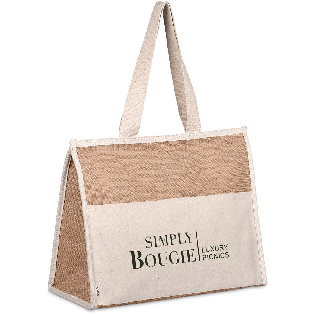 Okiyo Zetsuen Jute & Cotton 30-Can Cooler Mirelle Leather and Lifestyle