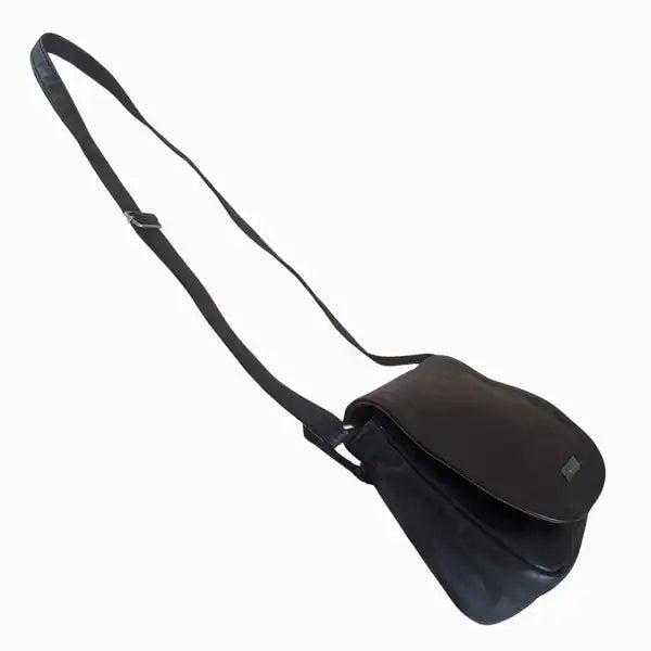 Genuine Leather Crossbody Sling Bag - Black | MIRELLE → Featured Special (Sold)