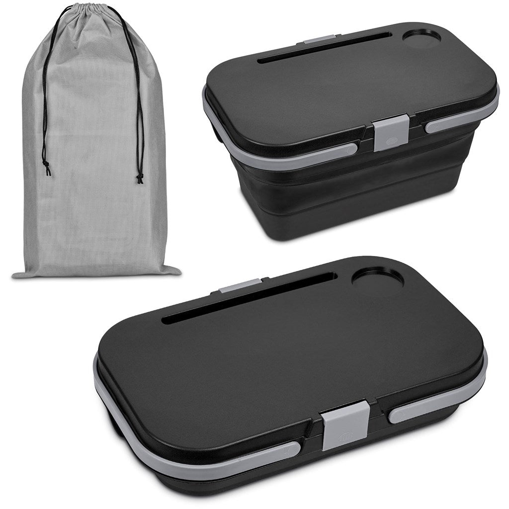 Serendipio Brannigan Collapsible Picnic Basket Mirelle Leather and Lifestyle