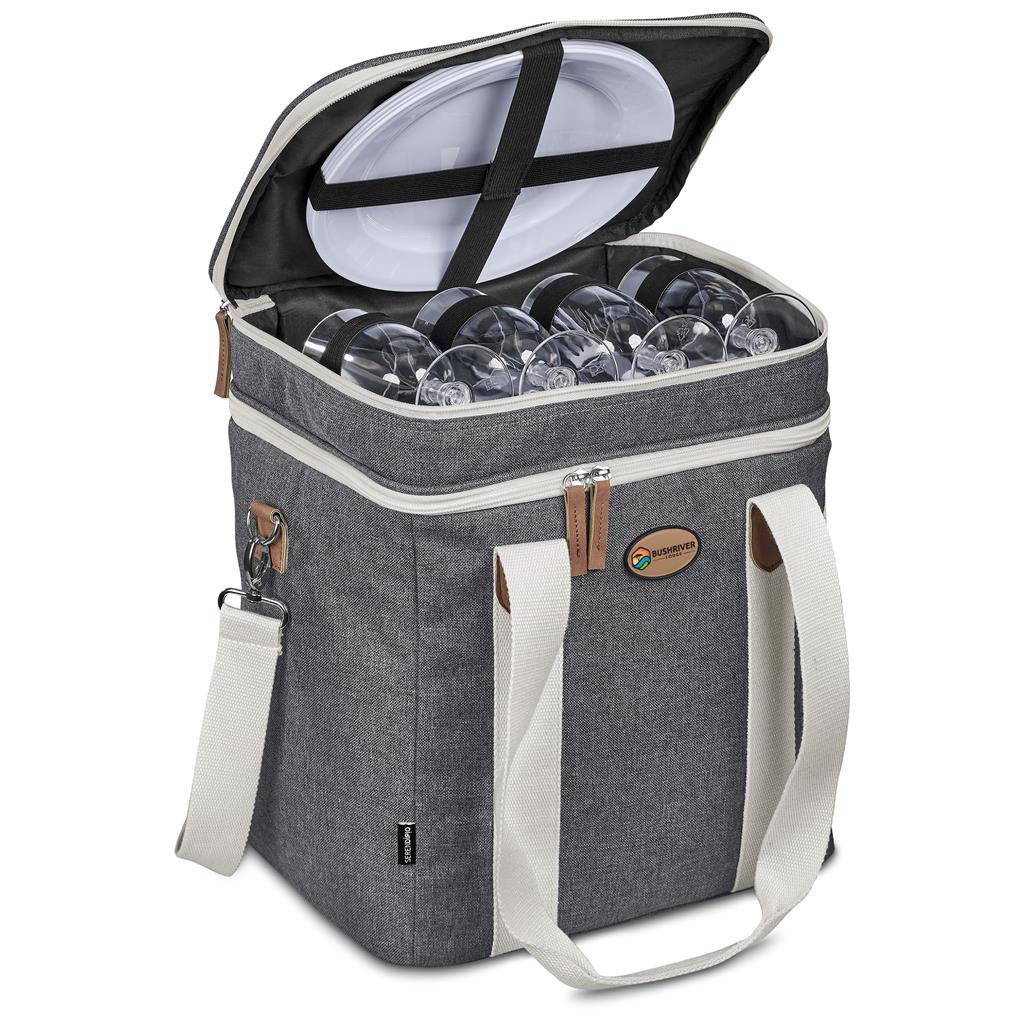 Serendipio Brookfield 4-Person Picnic Cooler Mirelle Leather and Lifestyle