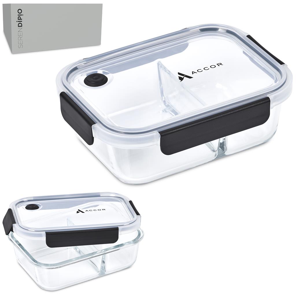 Serendipio Fairford Glass Lunch Box Mirelle Leather and Lifestyle