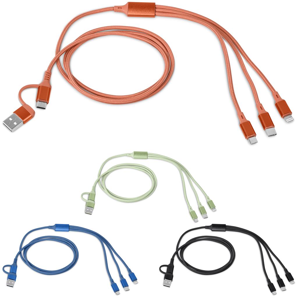 Serendipio Lancashire Fast Charge Multi-Cable Mirelle Leather and Lifestyle