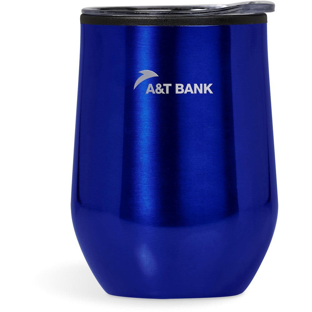 Serendipio Madison Stainless Steel & Plastic Double-Wall Tumbler - 350ml Mirelle Leather and Lifestyle