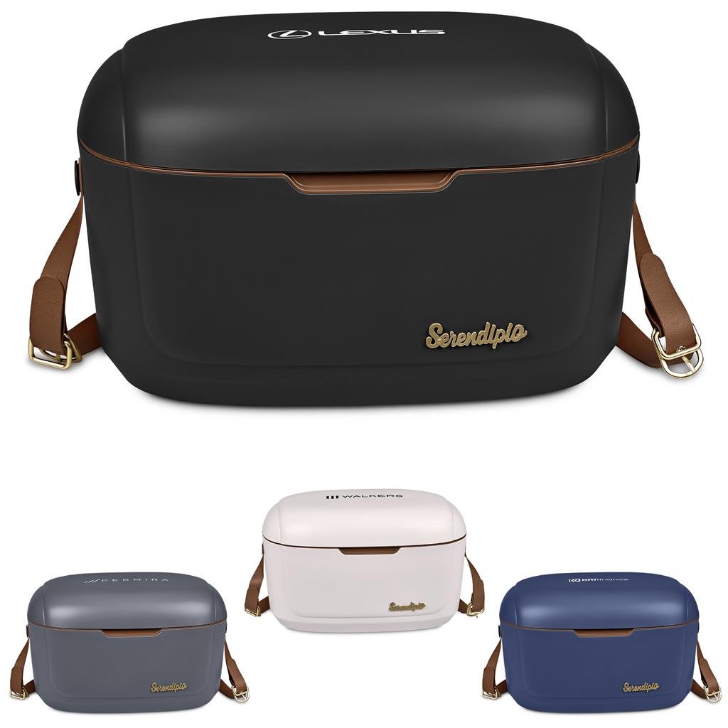 Serendipio Marina 12-Litre Cooler Box Mirelle Leather and Lifestyle
