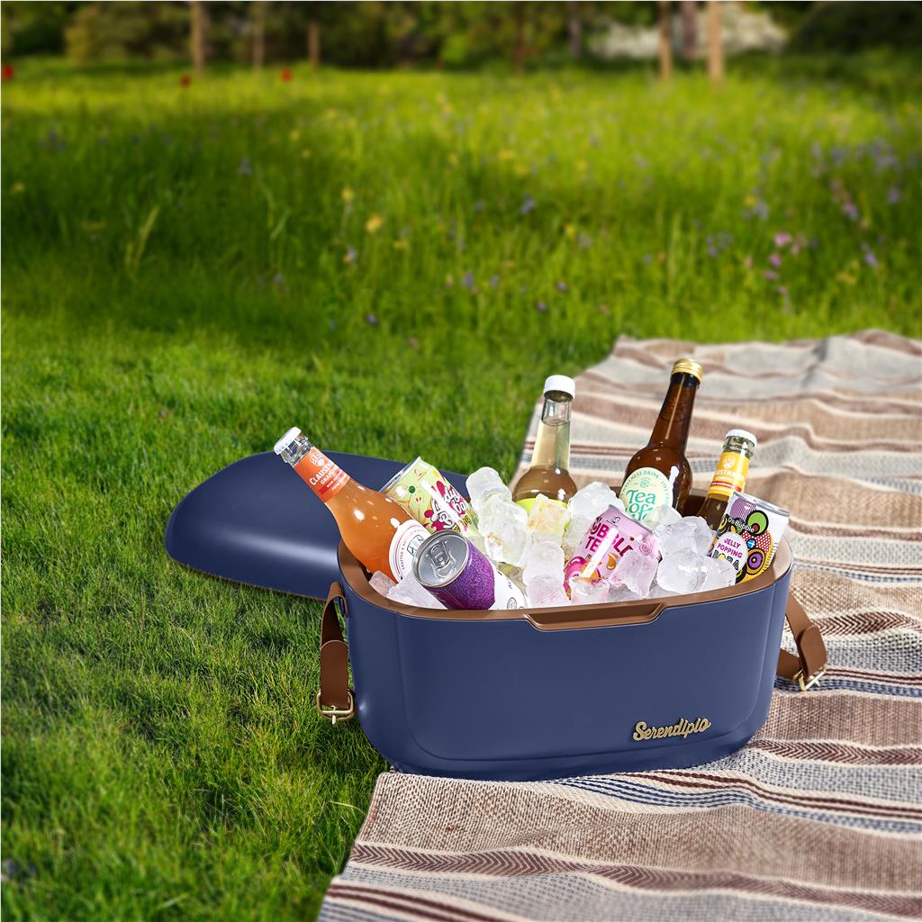 Serendipio Marina 12-Litre Cooler Box Mirelle Leather and Lifestyle