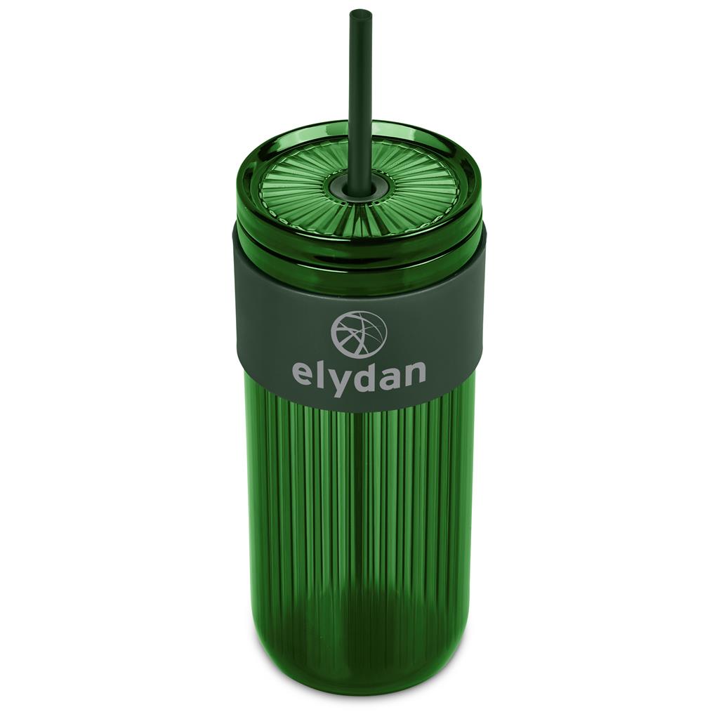 Serendipio Mayfair Plastic Tumbler & Straw – 650ml Mirelle Leather and Lifestyle