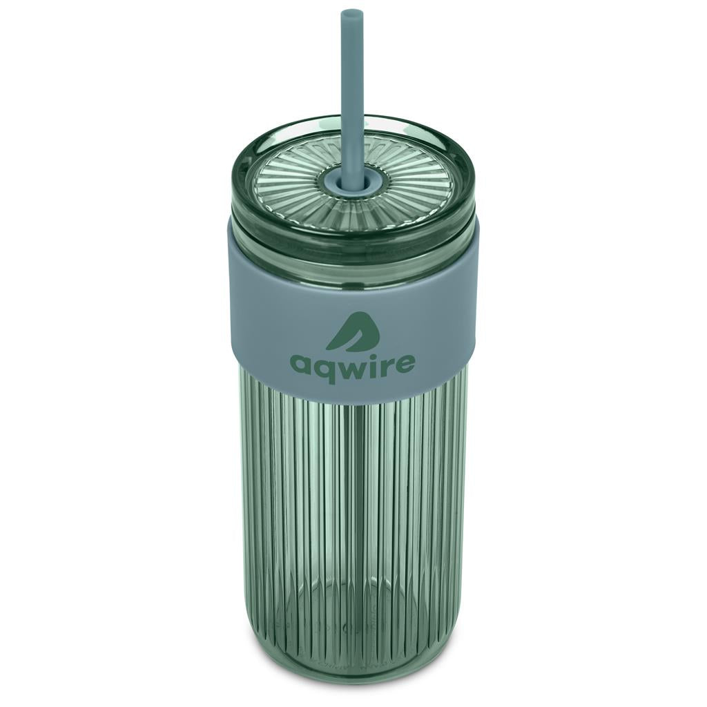 Serendipio Mayfair Plastic Tumbler & Straw – 650ml Mirelle Leather and Lifestyle