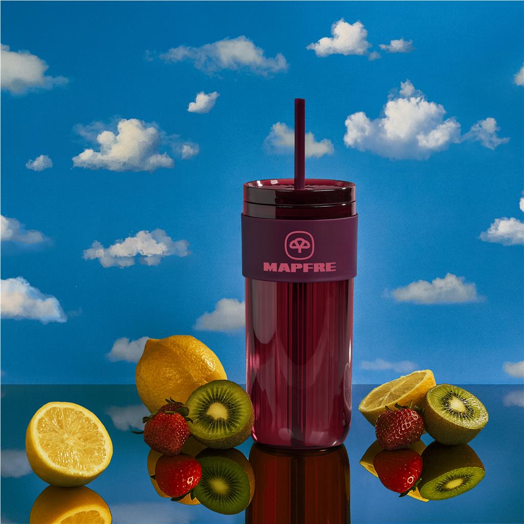 Serendipio Mayfair Plastic Tumbler & Straw – 650ml Mirelle Leather and Lifestyle