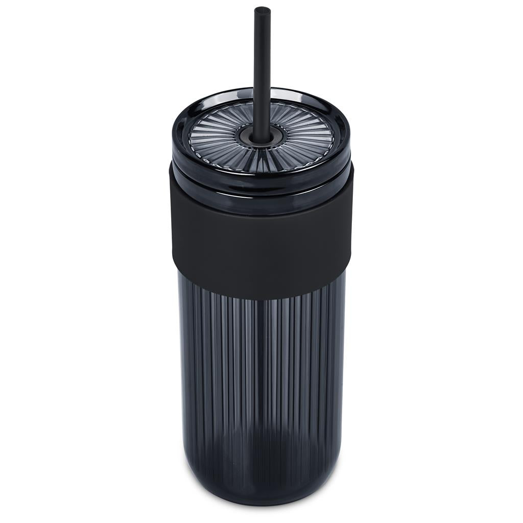 Serendipio Mayfair Plastic Tumbler & Straw – 650ml Mirelle Leather and Lifestyle
