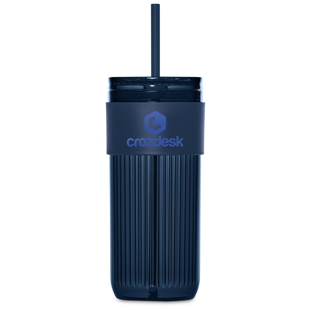Serendipio Mayfair Plastic Tumbler & Straw – 650ml Mirelle Leather and Lifestyle