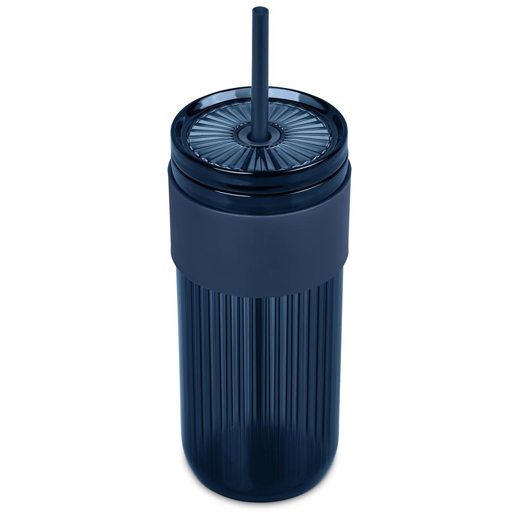 Serendipio Mayfair Plastic Tumbler & Straw – 650ml Mirelle Leather and Lifestyle