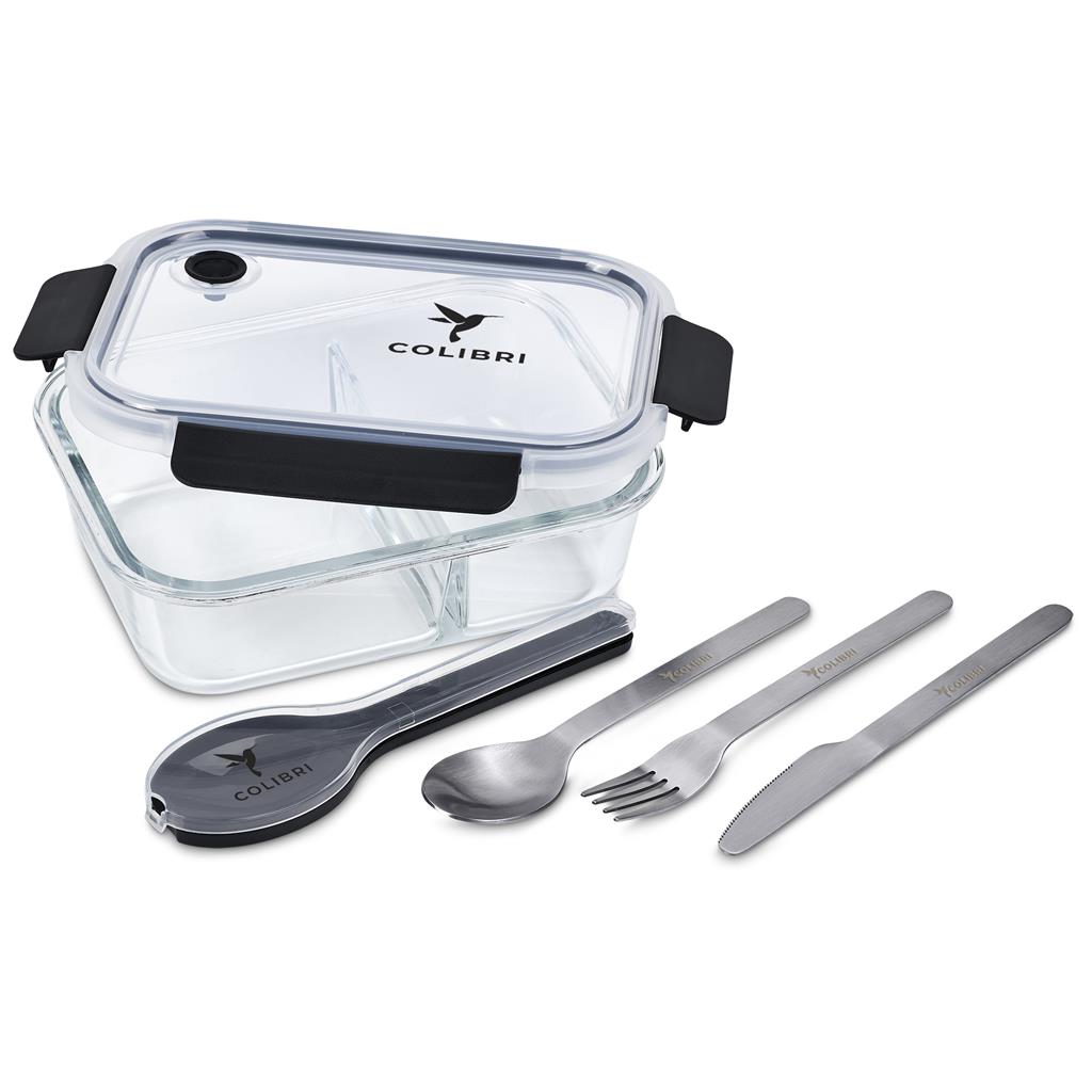 Serendipio Mealmate Lunch Box & Cutlery Set Mirelle Leather and Lifestyle