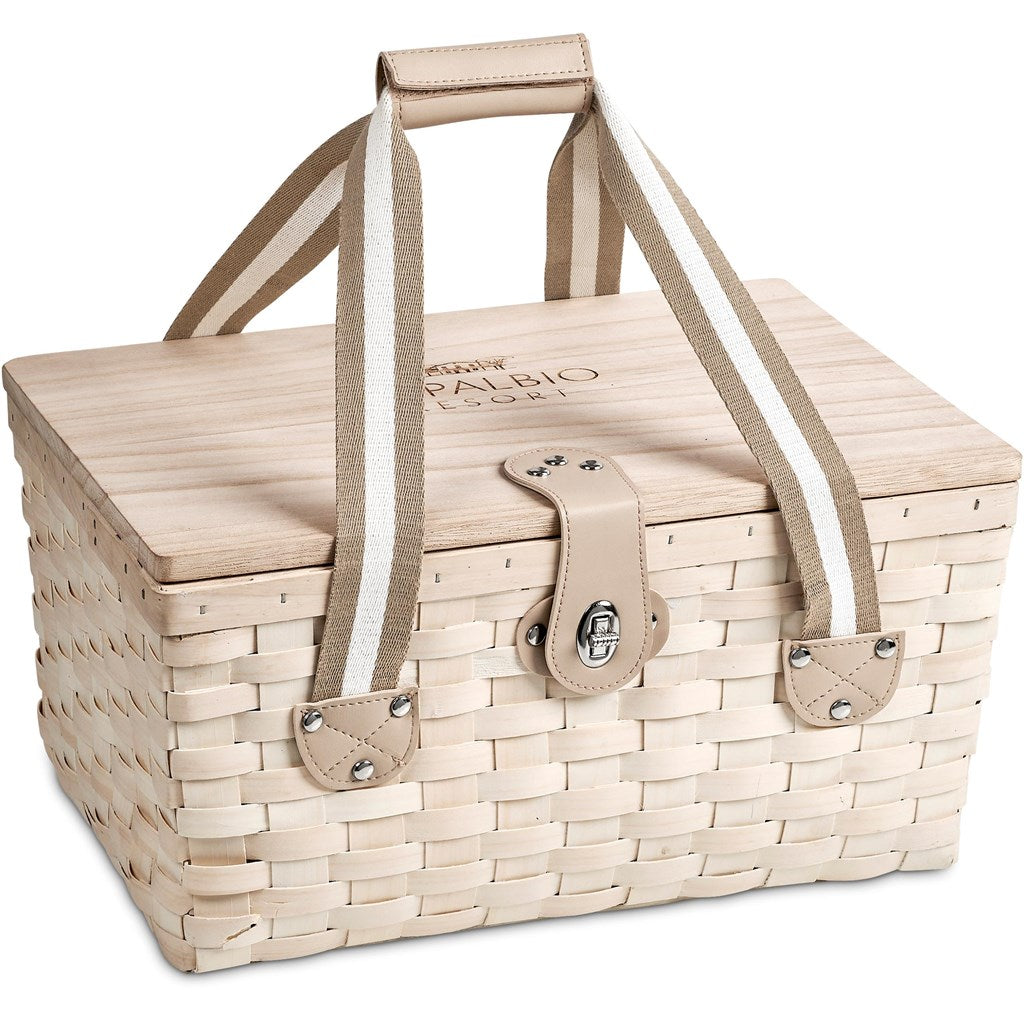 Serendipio Montega 2-Person Picnic Basket Mirelle Leather and Lifestyle