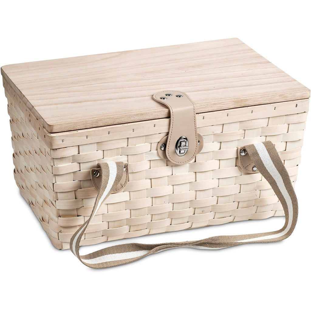 Serendipio Montega 2-Person Picnic Basket Mirelle Leather and Lifestyle