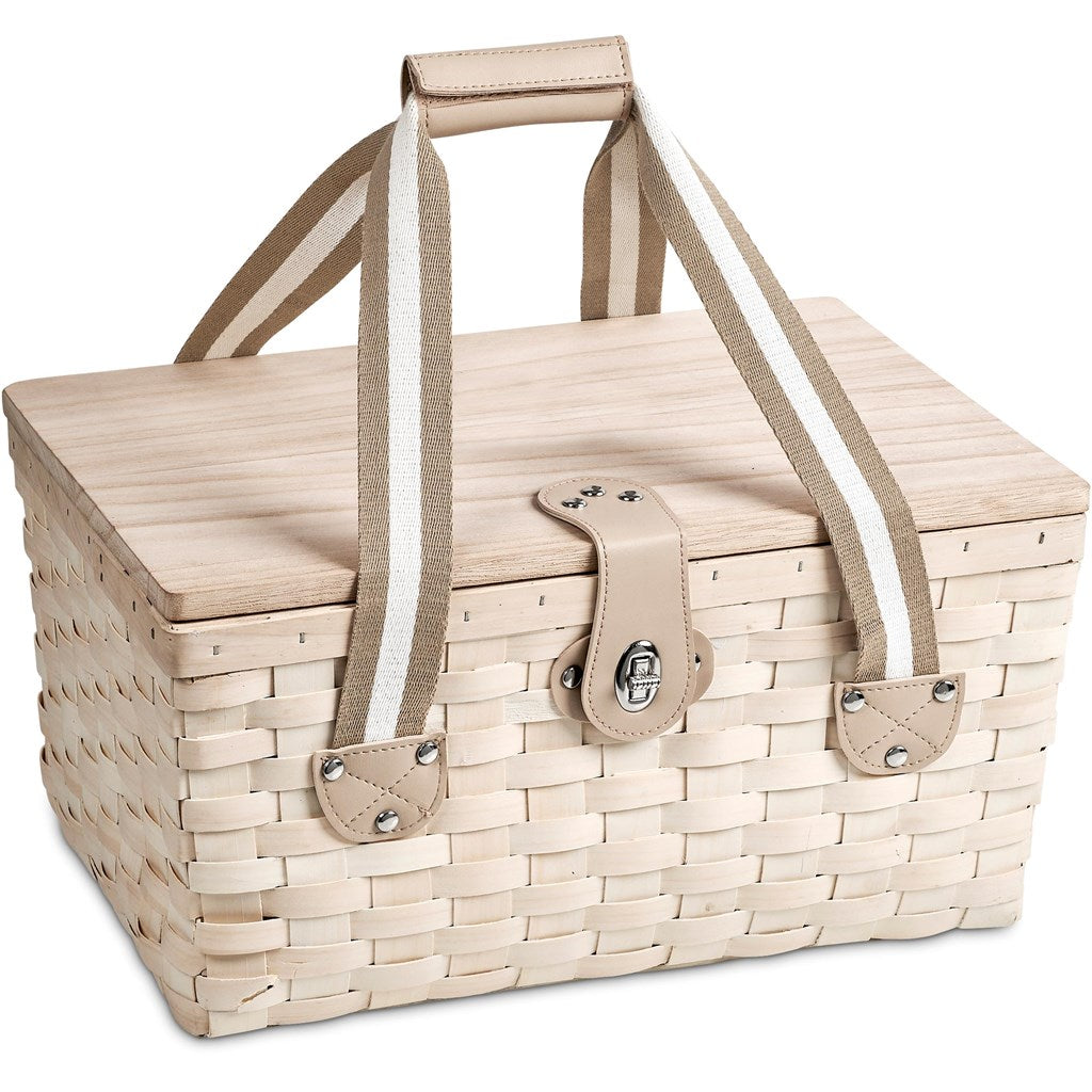 Serendipio Montega 2-Person Picnic Basket Mirelle Leather and Lifestyle