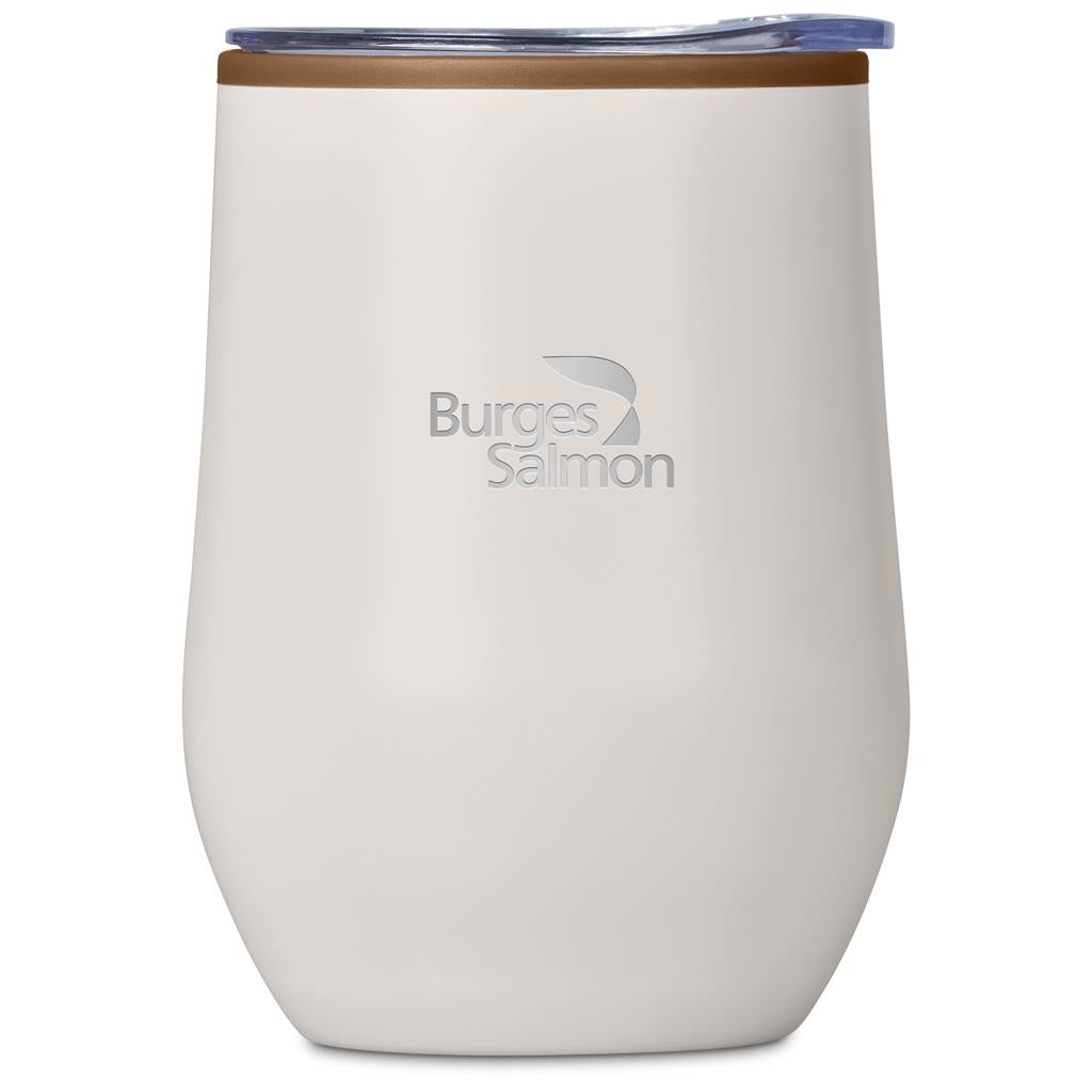 Serendipio Ovolo Stainless Steel & Plastic Double-Wall Tumbler – 350ml Mirelle Leather and Lifestyle