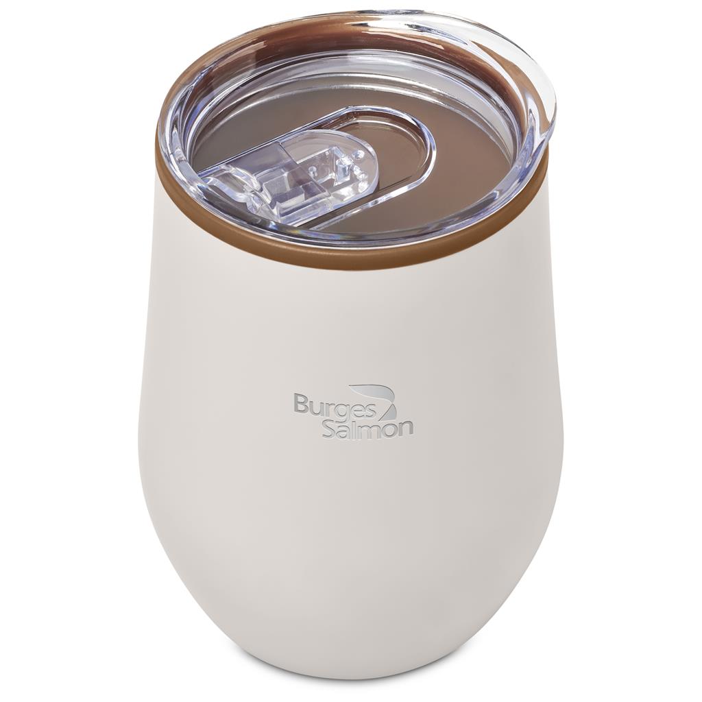 Serendipio Ovolo Stainless Steel & Plastic Double-Wall Tumbler – 350ml Mirelle Leather and Lifestyle