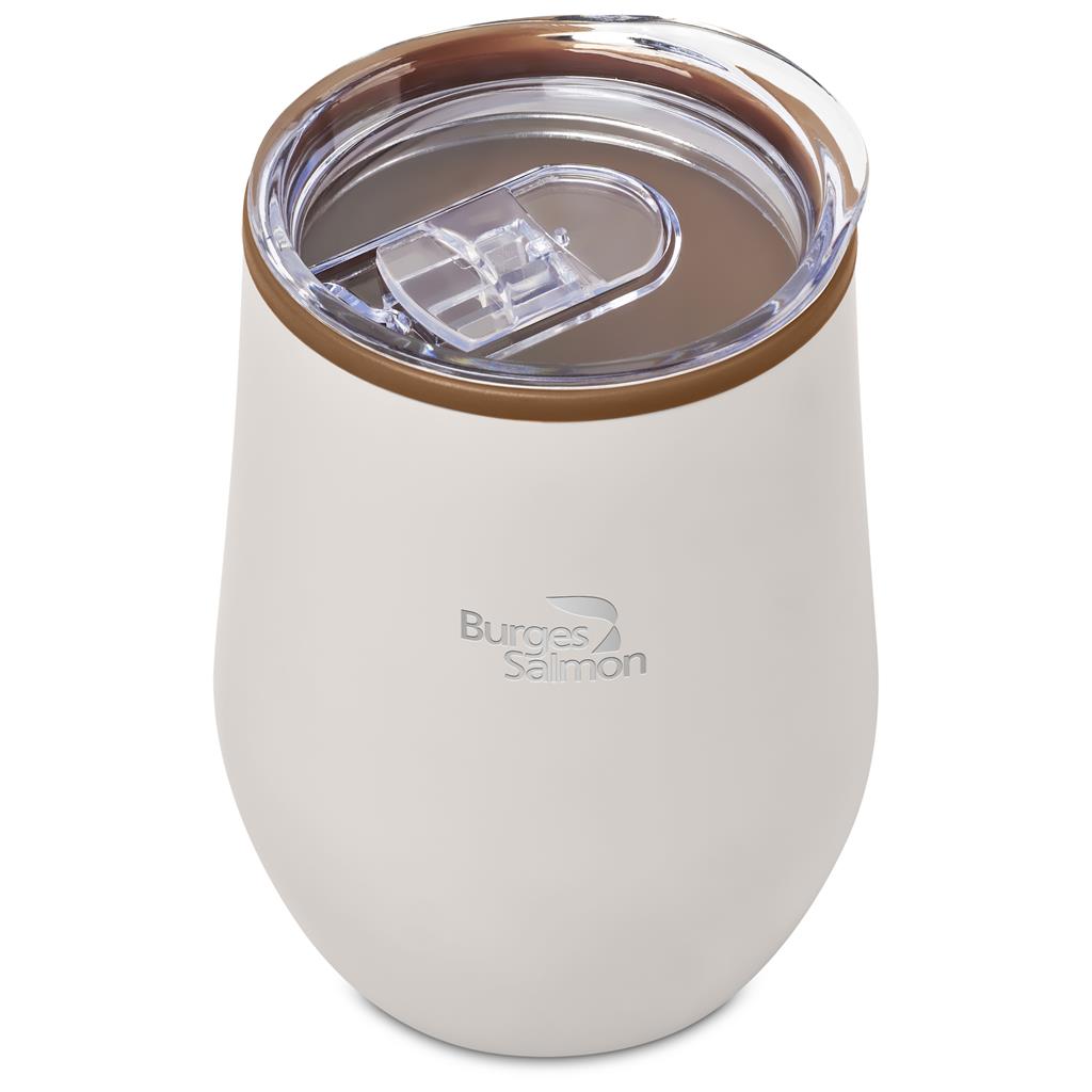 Serendipio Ovolo Stainless Steel & Plastic Double-Wall Tumbler – 350ml Mirelle Leather and Lifestyle