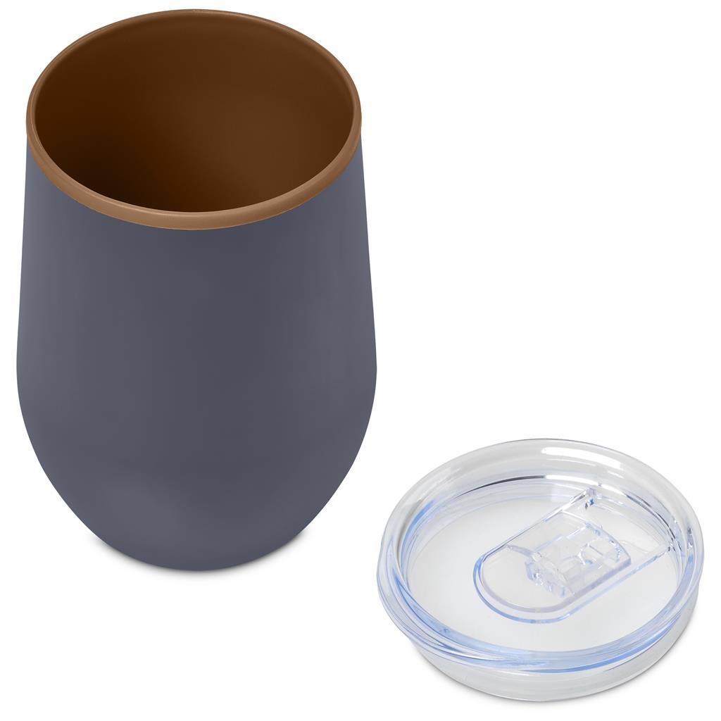 Serendipio Ovolo Stainless Steel & Plastic Double-Wall Tumbler – 350ml Mirelle Leather and Lifestyle