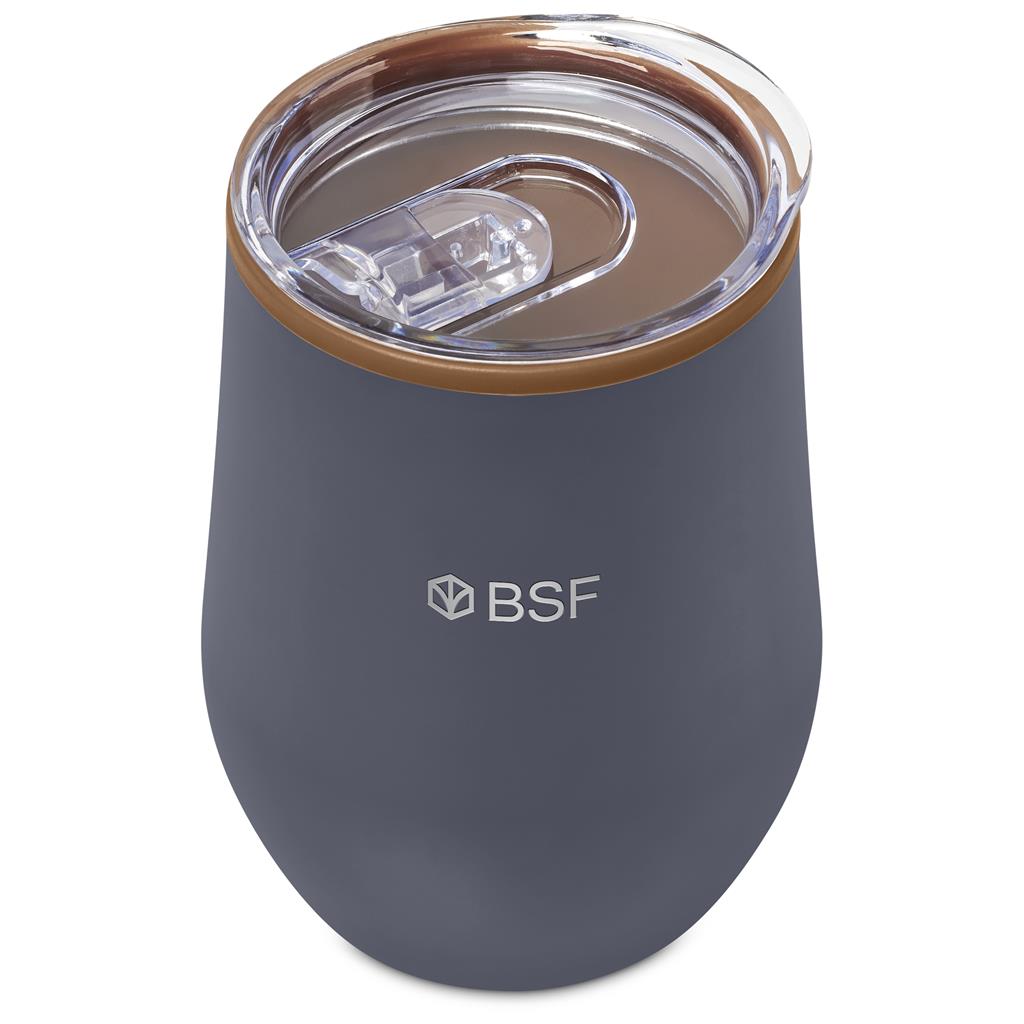 Serendipio Ovolo Stainless Steel & Plastic Double-Wall Tumbler – 350ml Mirelle Leather and Lifestyle