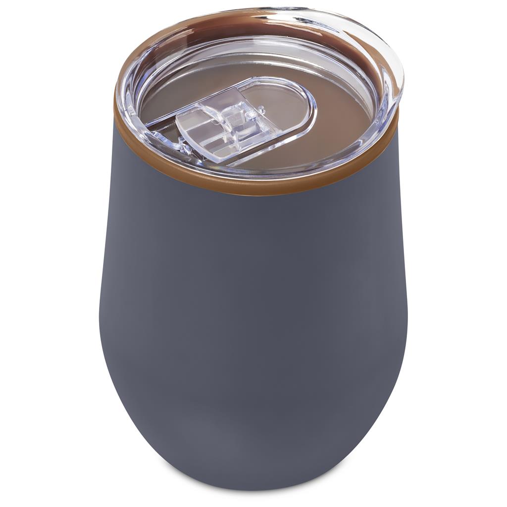 Serendipio Ovolo Stainless Steel & Plastic Double-Wall Tumbler – 350ml Mirelle Leather and Lifestyle
