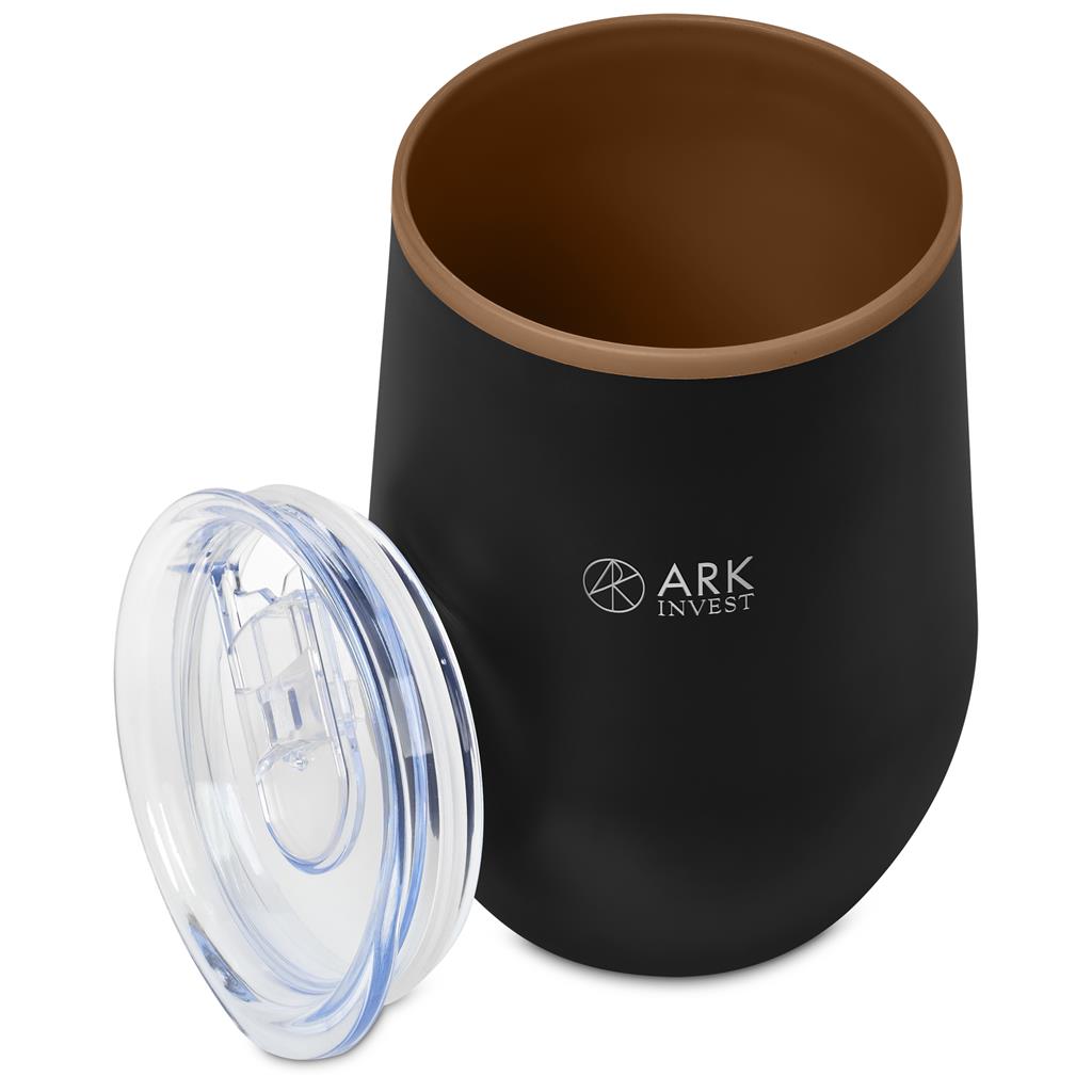 Serendipio Ovolo Stainless Steel & Plastic Double-Wall Tumbler – 350ml Mirelle Leather and Lifestyle