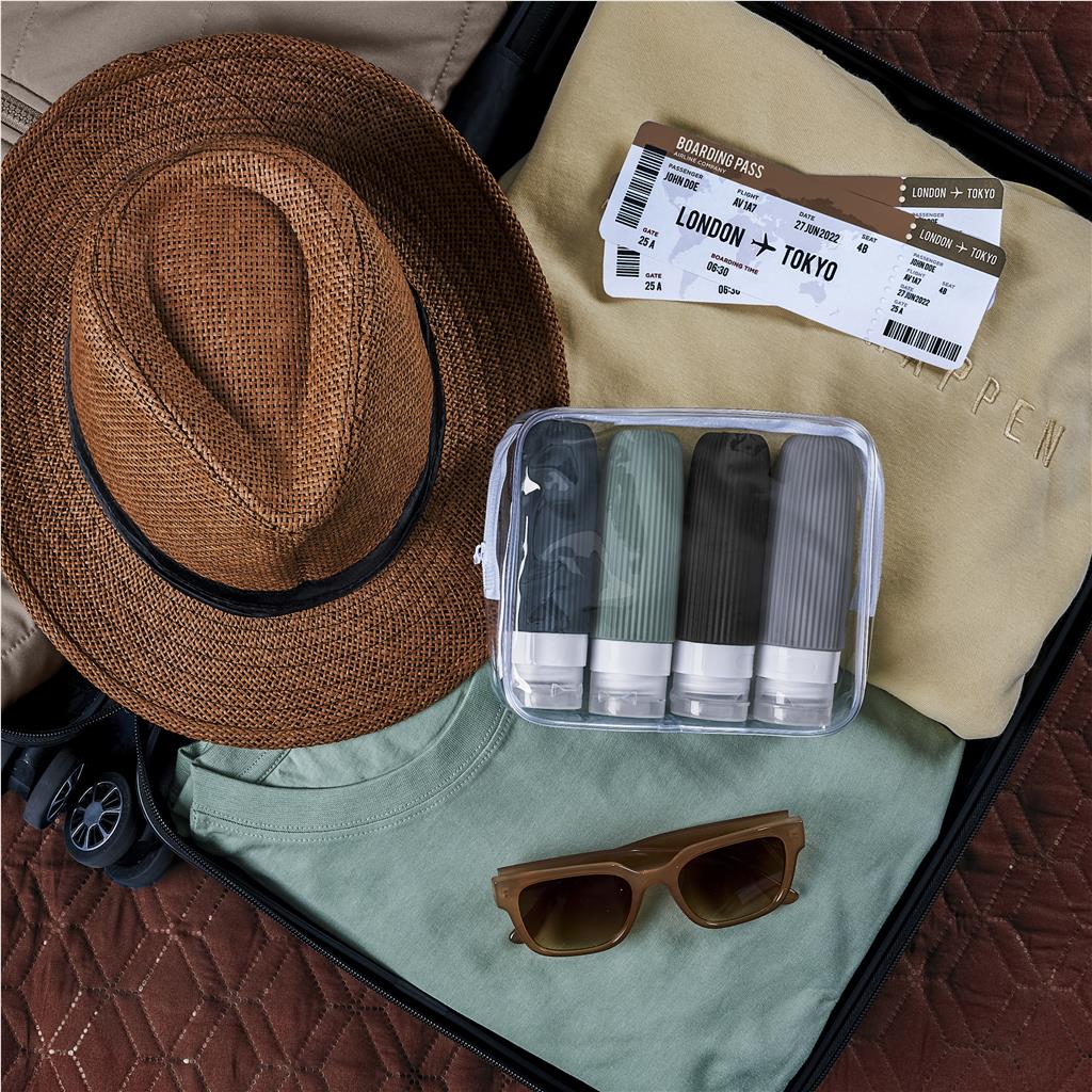 Serendipio Pack Mate Silicone Travel Set Mirelle Leather and Lifestyle