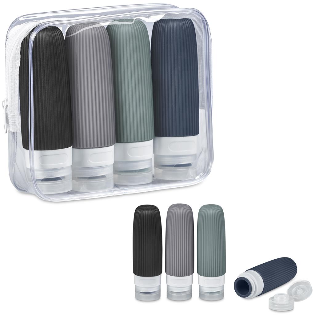 Serendipio Pack Mate Silicone Travel Set Mirelle Leather and Lifestyle