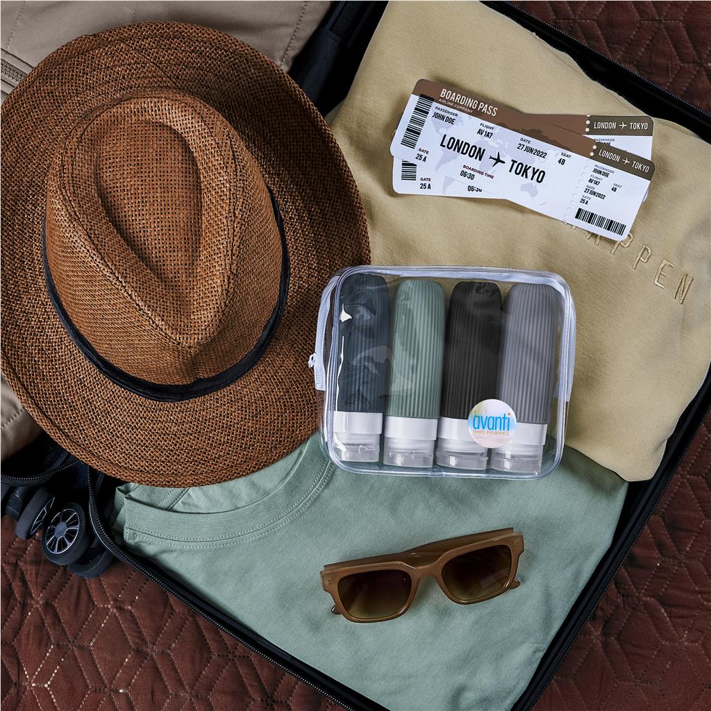 Serendipio Pack Mate Silicone Travel Set Mirelle Leather and Lifestyle
