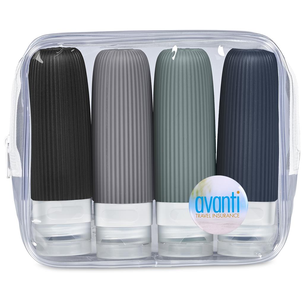 Serendipio Pack Mate Silicone Travel Set Mirelle Leather and Lifestyle