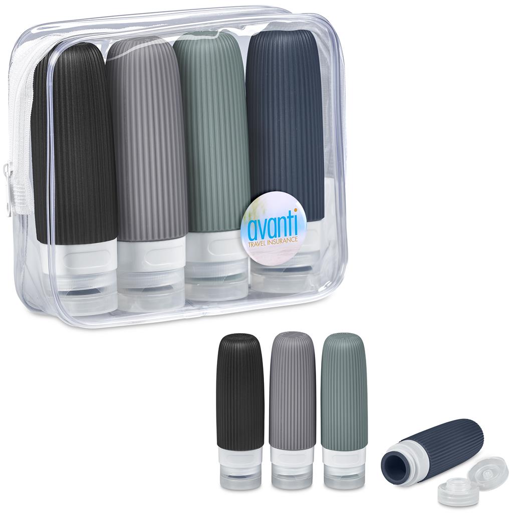 Serendipio Pack Mate Silicone Travel Set Mirelle Leather and Lifestyle