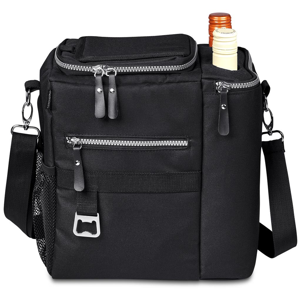 Serendipio Quivera Wine & 16-Can Cooler Mirelle Leather and Lifestyle