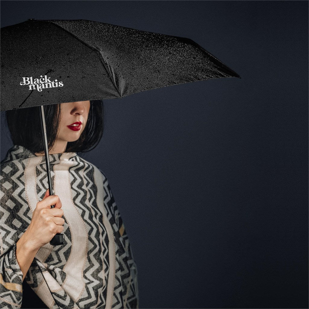 Serendipio Salem Recycled PET Compact Umbrella with EVA Pouch Mirelle Leather and Lifestyle