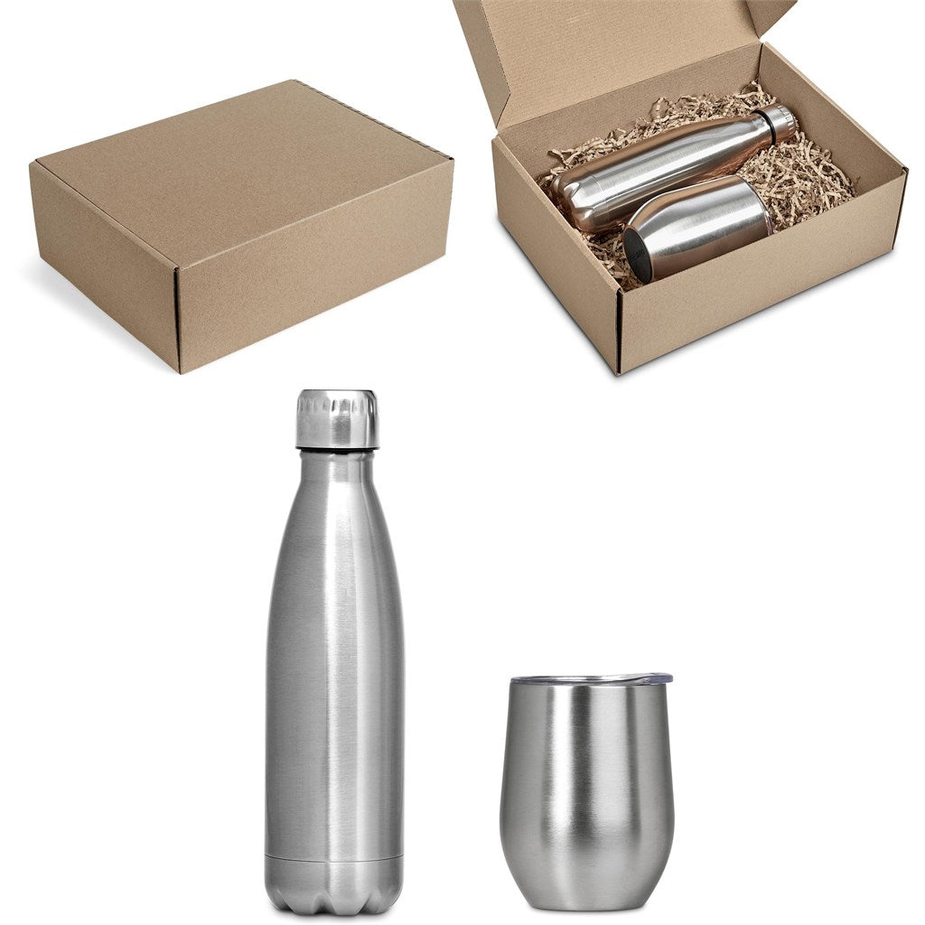 Serendipio Sheridisc Drinkware Gift Set Mirelle Leather and Lifestyle
