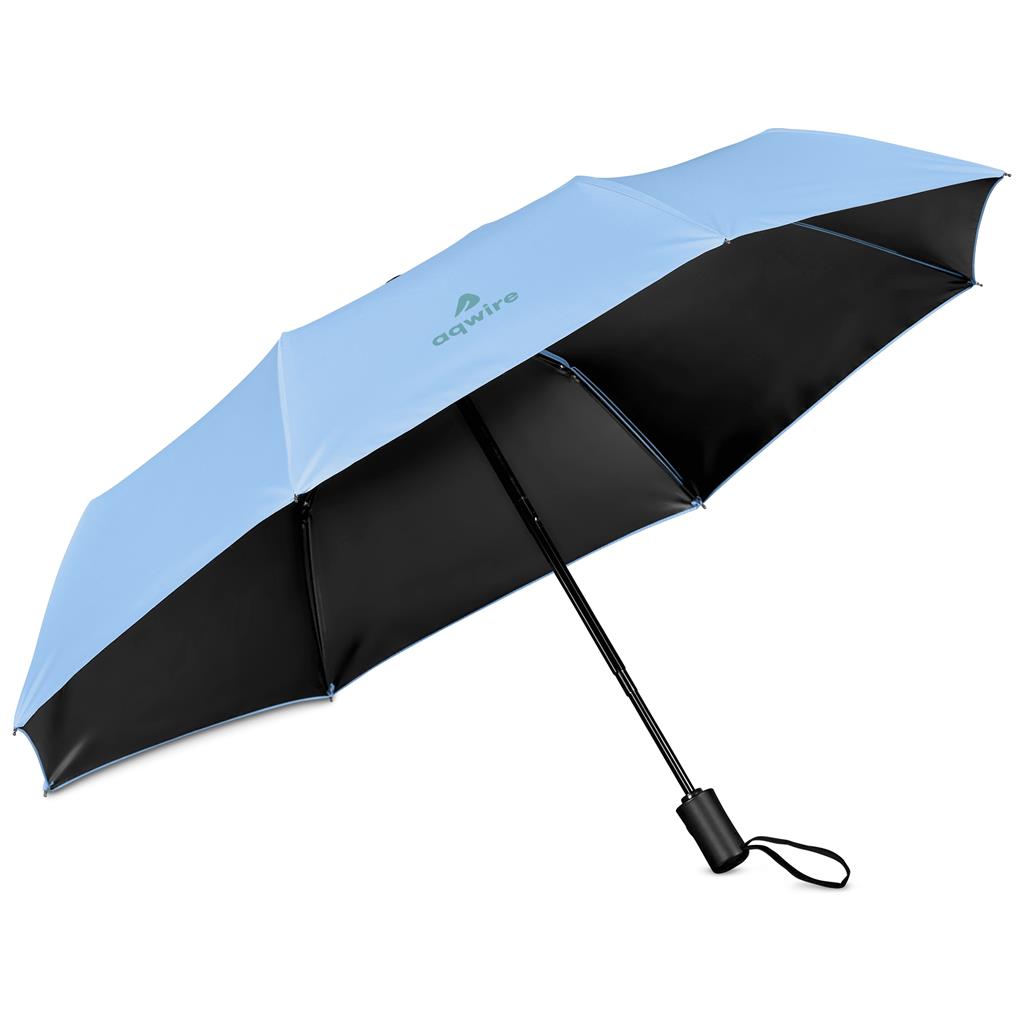 Serendipio Sleet Auto-Open Compact Umbrella Mirelle Leather and Lifestyle
