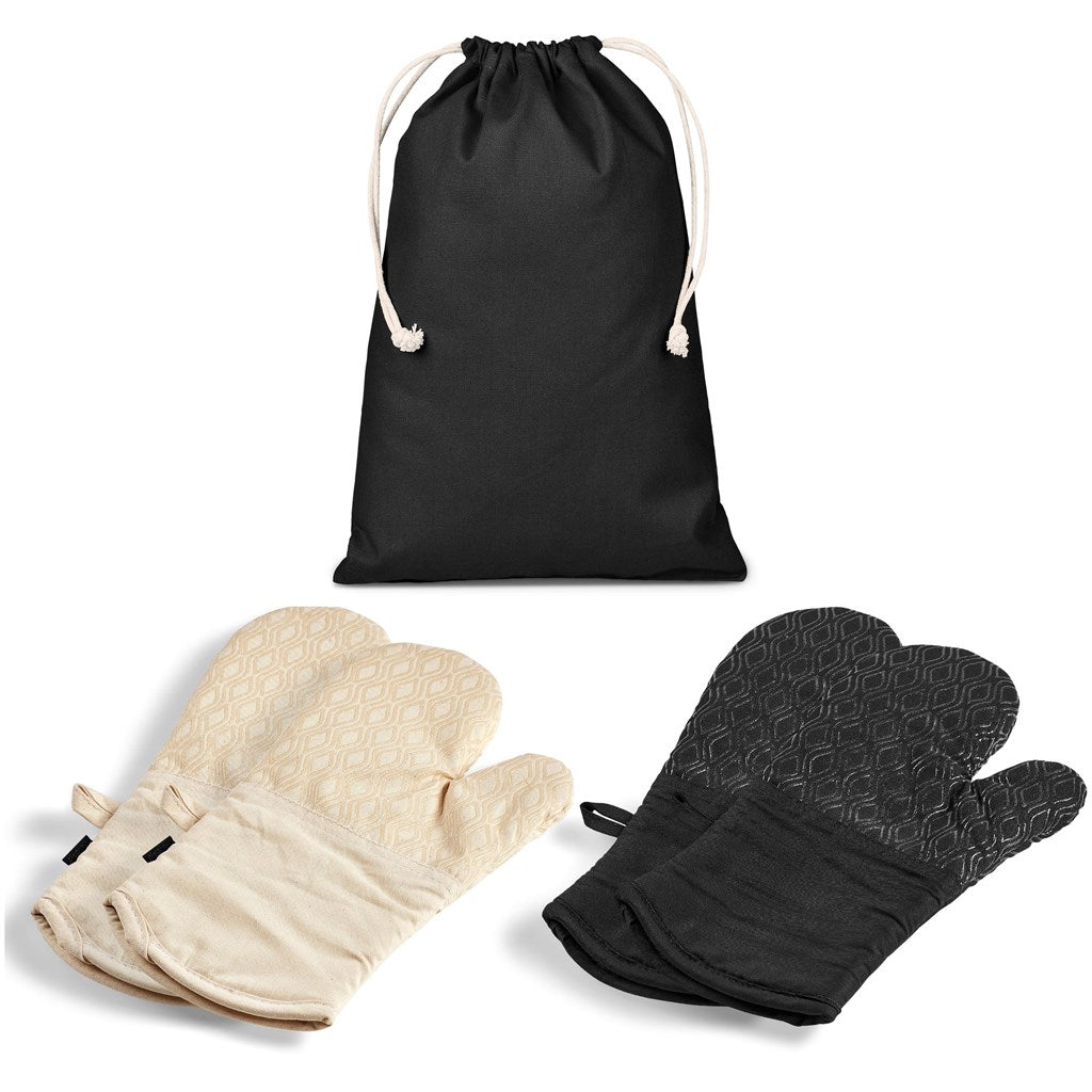 Serendipio Tanoreen Oven Glove Pair Mirelle Leather and Lifestyle