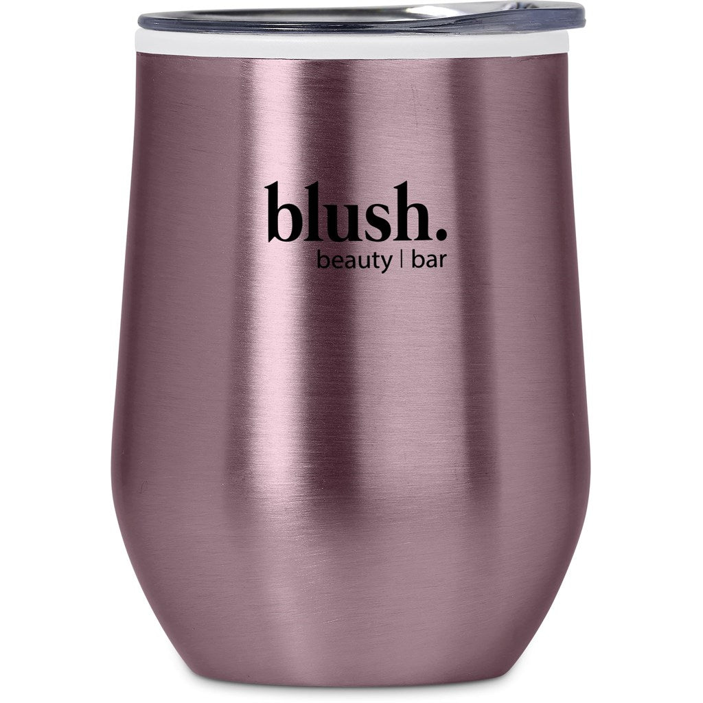 Serendipio Vogue Madison Stainless Steel & Plastic Double-Wall Tumbler - 350ml Mirelle Leather and Lifestyle