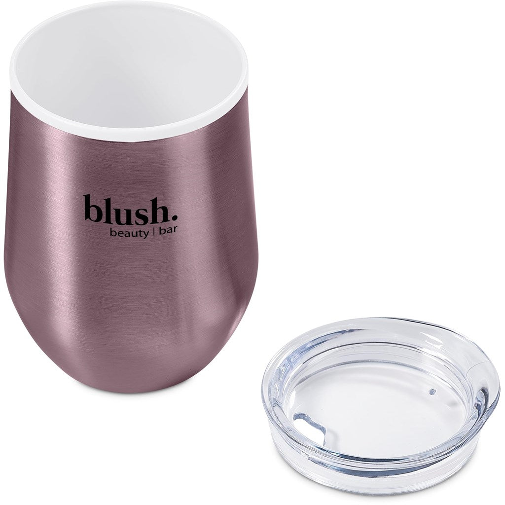Serendipio Vogue Madison Stainless Steel & Plastic Double-Wall Tumbler - 350ml Mirelle Leather and Lifestyle