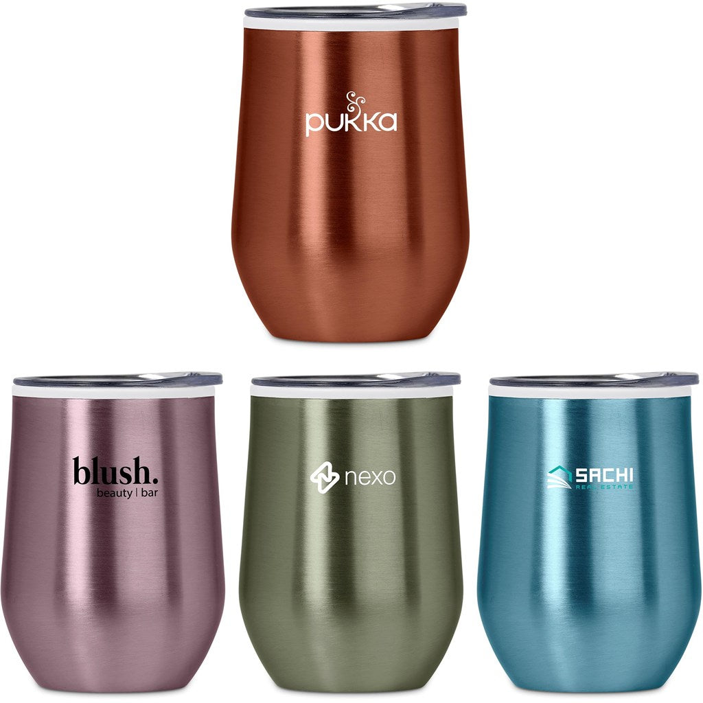 Serendipio Vogue Madison Stainless Steel & Plastic Double-Wall Tumbler - 350ml Mirelle Leather and Lifestyle