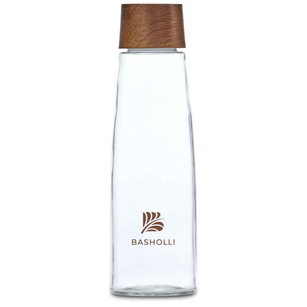 Serendipio Windermere Glass Water Bottle - 600ml Mirelle Leather and Lifestyle
