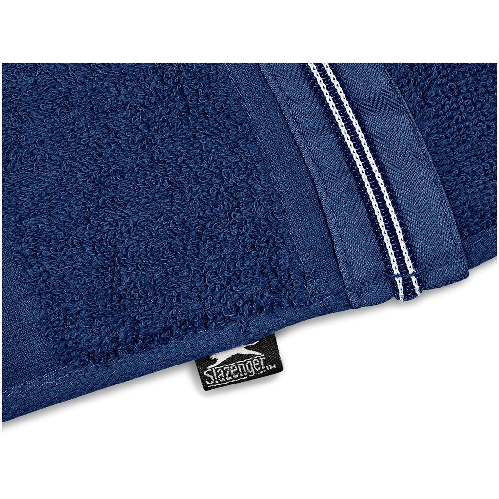 Slazenger Wembley Gym Towel - Navy Mirelle Leather and Lifestyle