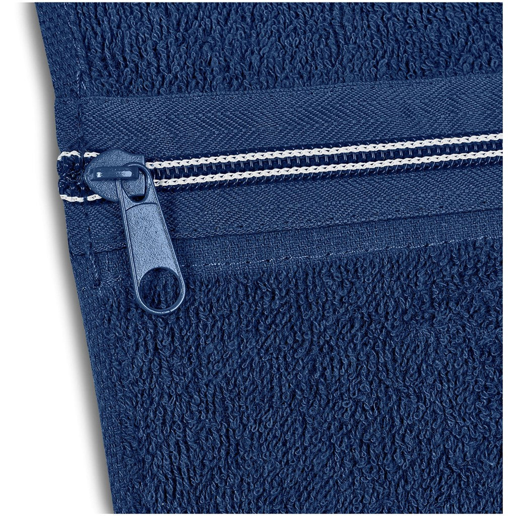 Slazenger Wembley Gym Towel - Navy Mirelle Leather and Lifestyle
