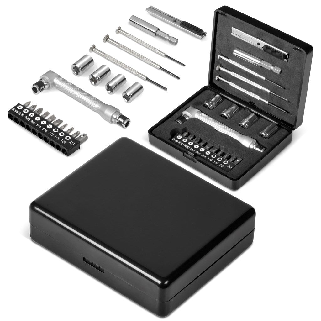 Stac 20-Piece Tool Set Mirelle Leather and Lifestyle