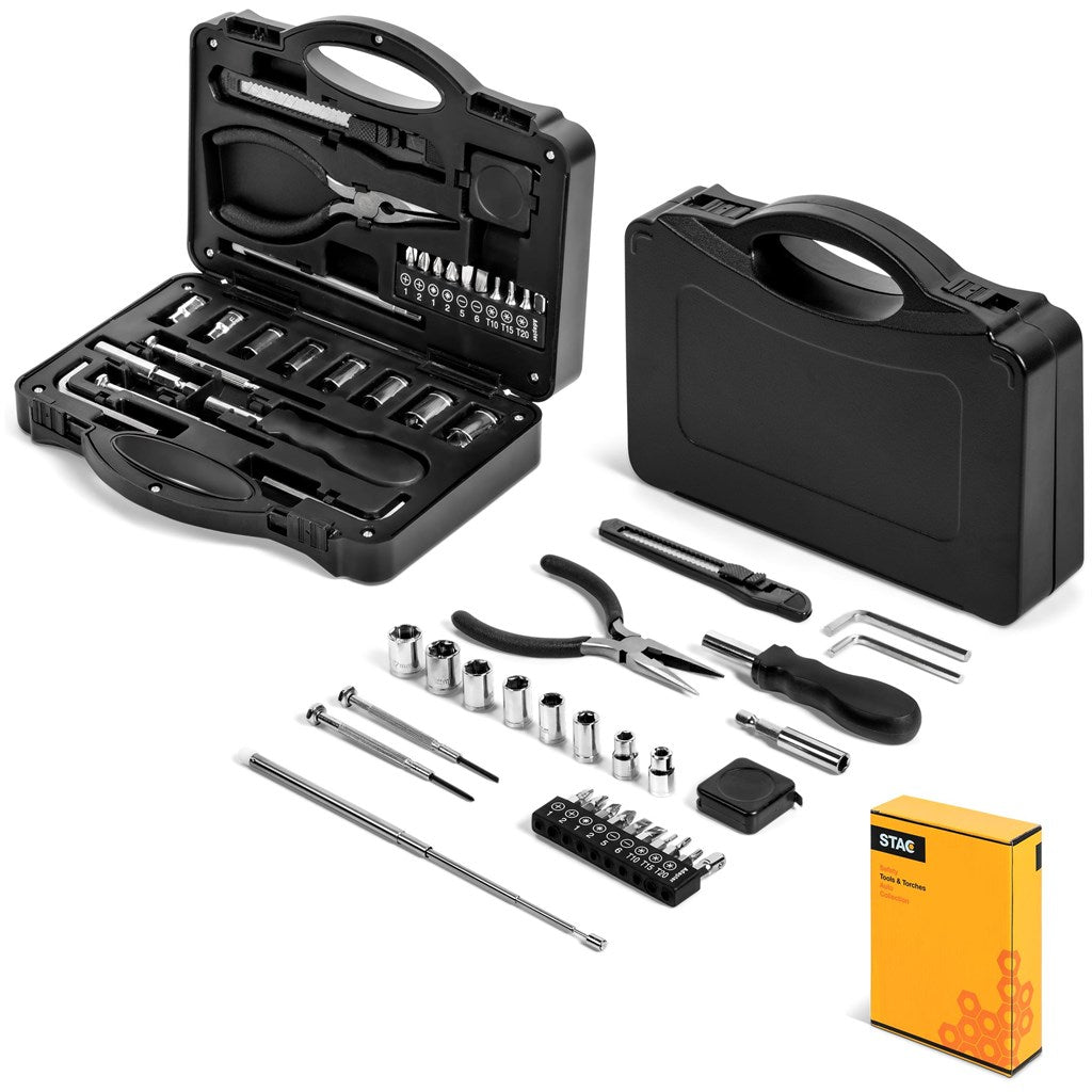 Stac 28-Piece Tool Set Mirelle Leather and Lifestyle