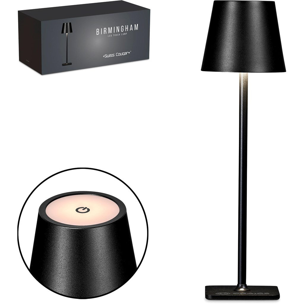 Swiss Cougar Birmingham LED Touch Lamp Mirelle Leather and Lifestyle