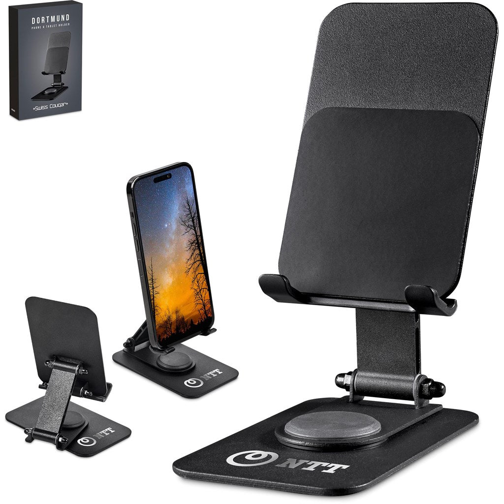 Swiss Cougar Dortmund Phone & Tablet Stand Mirelle Leather and Lifestyle