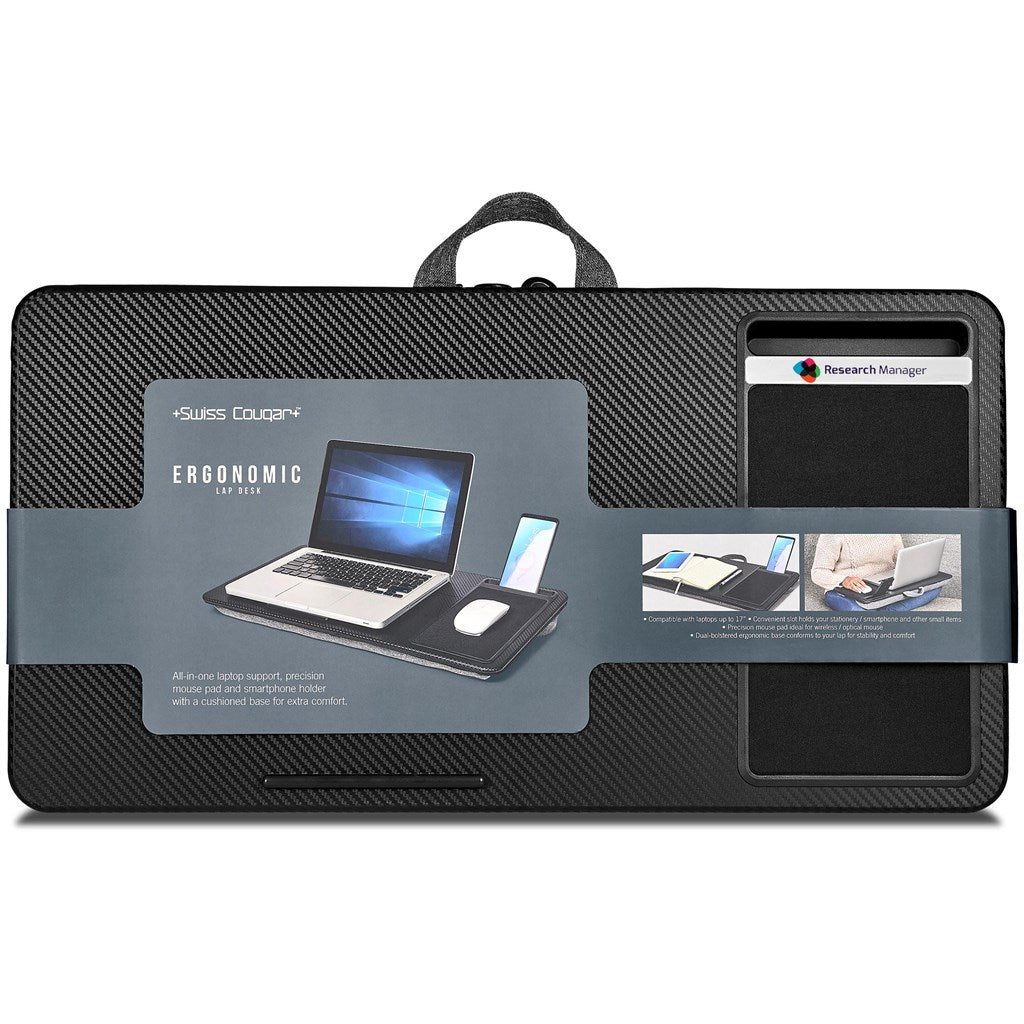 Swiss Cougar Ergonomic Lap Desk Mirelle Leather and Lifestyle