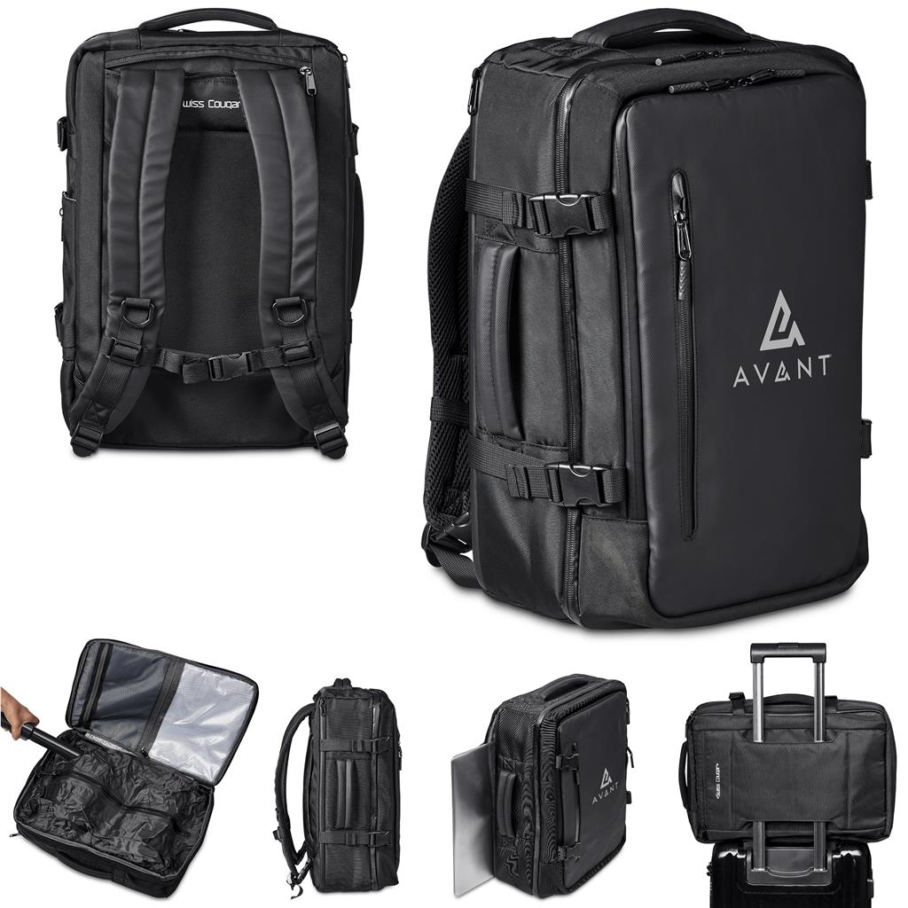 Swiss Cougar Lancaster Hybrid Laptop Backpack ZA Laptop Backpacks,Laptop Bags,Travel Essentials,Bags Mirelle Leather and Lifestyle