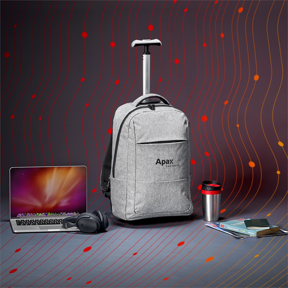 Swiss Cougar San Marino Laptop Trolley Backpack ZA Bags on Wheels,Laptop Backpacks,Travel Bags Mirelle Leather and Lifestyle